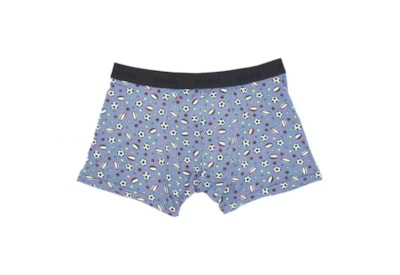 Eco Chic Blue Sports Balls Bamboo Underpants Xlarge Eco Chic Blue Sports Balls Bamboo Underpants Xlarge