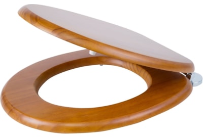 Croydex Davos Antique Pine Solid Wood Toilet Seat Croydex Davos Antique Pine Solid Wood Toilet Seat