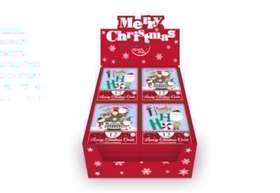 12pk Cute Santa Cards 12pk Cute Santa Cards