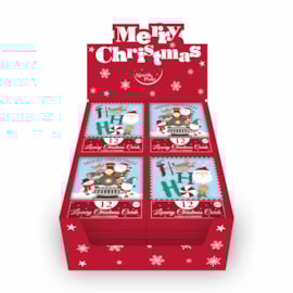 12pk Cute Santa Cards 12pk Cute Santa Cards