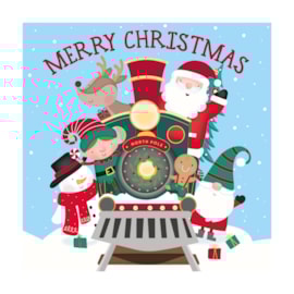 12pk Cute Santa Cards 12pk Cute Santa Cards