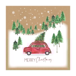 12pk Driving Home Kraft Cards 12pk Driving Home Kraft Cards