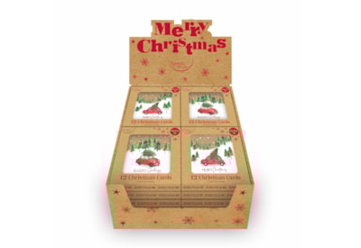 12pk Driving Home Kraft Cards 12pk Driving Home Kraft Cards