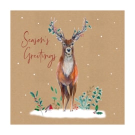 12pk Stag Brown Kraft Cards 12pk Stag Brown Kraft Cards