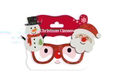 Eurowrap Christmas Character Glasses Asst Eurowrap Christmas Character Glasses Asst