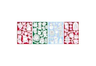 Eurowrap Christmas Colour In Stickers Eurowrap Christmas Colour In Stickers