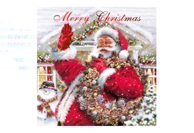 12pk Traditional Santa Cards 12pk Traditional Santa Cards