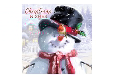 12pk Snowman/robin Cards 12pk Snowman/robin Cards