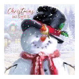 12pk Snowman/robin Cards