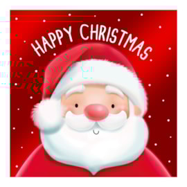 12pk Cute Santa Cards