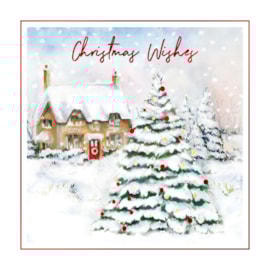 Eurowrap 12pk Winter Village Cards Eurowrap 12pk Winter Village Cards