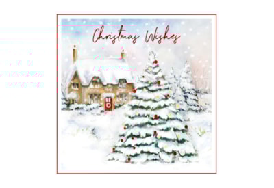 Eurowrap 12pk Winter Village Cards