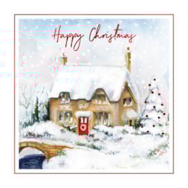 Eurowrap 12pk Winter Village Cards Eurowrap 12pk Winter Village Cards