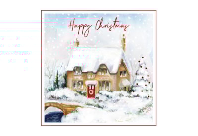 Eurowrap 12pk Winter Village Cards Eurowrap 12pk Winter Village Cards