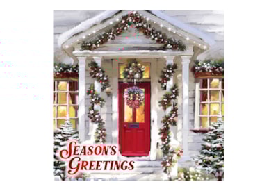 12pk Christmas Home Cards
