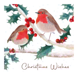 12pk Robin White Kraft Cards 12pk Robin White Kraft Cards