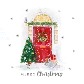 12pk Christmas Home White Kraft Cards 12pk Christmas Home White Kraft Cards