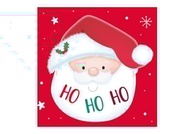 20pk Cute Santa Cards