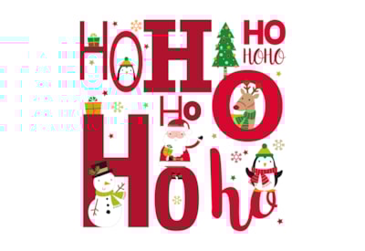 20pk Santa & Friends Cards