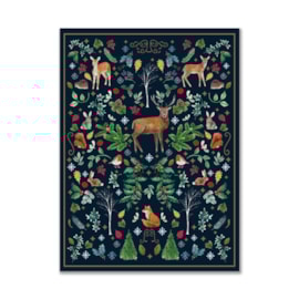 Eurowrap 3pc Rectangle Box Navy Woodland Eurowrap 3pc Rectangle Box Navy Woodland