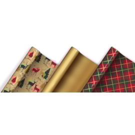 Eurowrap Tartan Metallic Wrap Compendium 18