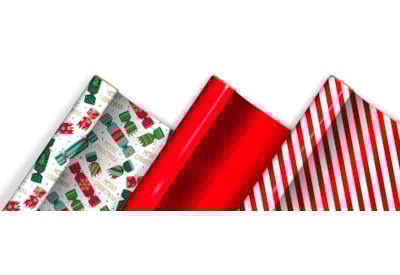 Eurowrap Candy Cane Metallic Wrap Compendium 18