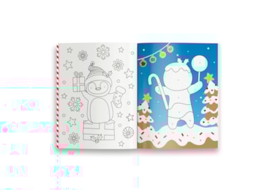 Christmas Sticker By Numbers Book