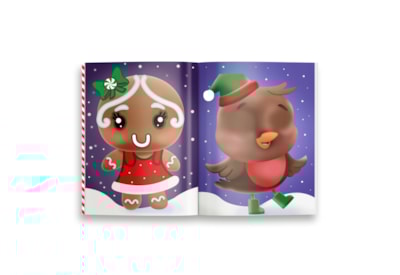 Christmas Make A Face Sticker Book Christmas Make A Face Sticker Book