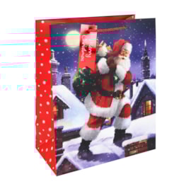 Eurowrap Traditional Santa Gift Bag Large Eurowrap Traditional Santa Gift Bag Large