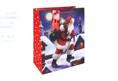 Eurowrap Traditional Santa Gift Bag Large Eurowrap Traditional Santa Gift Bag Large