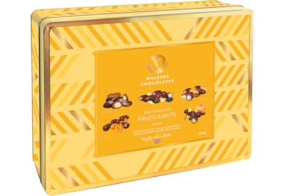 Walkers Chocolates Fruits & Nuts Assorted Tin 600g