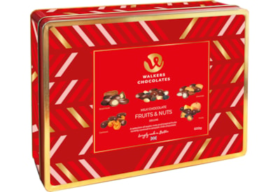 Walkers Chocolates Fruits & Nuts Assorted Tin 600g