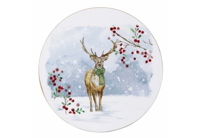 David Mason Design Christmas Mug & Coaster Set Stag David Mason Design Christmas Mug & Coaster Set Stag