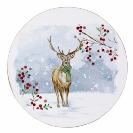 David Mason Design Christmas Mug & Coaster Set Stag (XB6981)