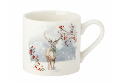 David Mason Design Christmas Mug & Coaster Set Stag David Mason Design Christmas Mug & Coaster Set Stag