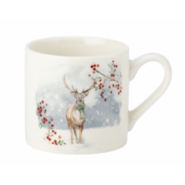 David Mason Design Christmas Mug & Coaster Set Stag (XB6981)