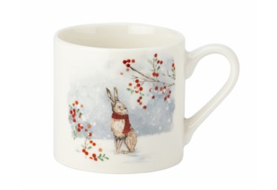 David Mason Design Christmas Mug & Coaster Set Hare (XB6982)