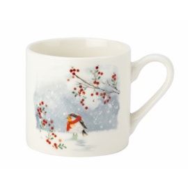 David Mason Design Christmas Mug & Coaster Set Robin (XB6983)