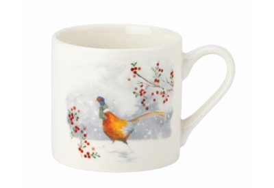 David Mason Design Christmas Mug & Coaster Set Pheasant (XB6984)