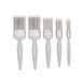 Harris Essentials Emulsion Flat Paint Brush Set 5pk Harris Essentials Emulsion Flat Paint Brush Set 5pk