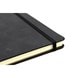 Silvine Black Soft Feel Exec Notebook A5 Silvine Black Soft Feel Exec Notebook A5