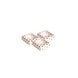 Sq Treat Boxes Rose Gold Polka Dot 3s Sq Treat Boxes Rose Gold Polka Dot 3s