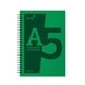 Silvine Polypropylene Spiral Notebook Asst A5 (POLYA5)