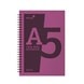 Silvine Polypropylene Spiral Notebook Asst A5 Silvine Polypropylene Spiral Notebook Asst A5