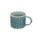 Siip Embrossed Circle Mug Green Siip Embrossed Circle Mug Green