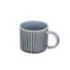 Siip Embrossed Lines Mug Navy Siip Embrossed Lines Mug Navy