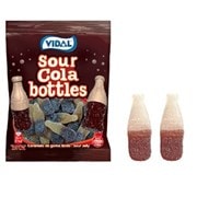 Vidal Sour Cola Bottles Bag 90g (1010441)