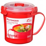 Sistema Mircowave Medium Soup Mug 656ml (1107)