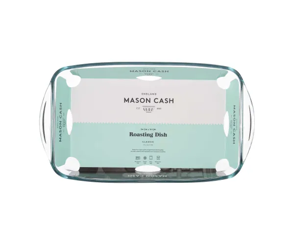 Mason Cash Classic Collection Plat à Rôtir Rectangulaire 30 Cm - Idéal Pour Rôtir Viandes, Volaille Et Légumes