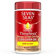 S.seas Simply Timeless Cod Liver Oil Oad 120s (3119)